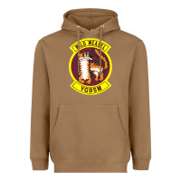 Toasted Coconut Air Force Wild Weasel YGBSM Heavyweight Hoodie - ArtMosaic