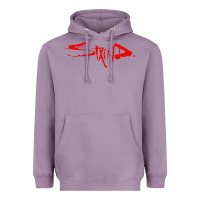Lavender staind Heavyweight Hoodie - ArtMosaic