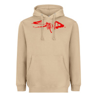 Mushroom staind Heavyweight Hoodie - ArtMosaic