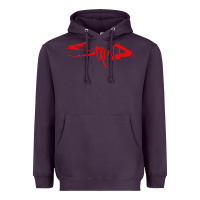 Plum staind Heavyweight Hoodie - ArtMosaic