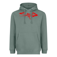 Sage staind Heavyweight Hoodie - ArtMosaic