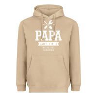 Mushroom If Papa Can't Fix It We're All Screwed - Fathers Day Heavyweight Hoodie - ArtMosaic