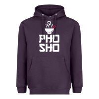 Plum pho sho foodie asian food humor chopsticks funny Heavyweight Hoodie - ArtMosaic