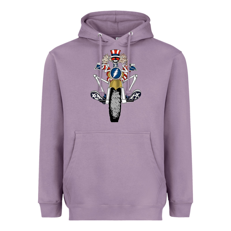 Grateful Motor Ber Heavyweight Hoodie by ArtMosaic | Teevron
