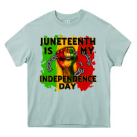 Juneteenth Is My Independence Day Cowgirl Heavy Core Tee | Teevron