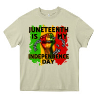 Mossy juneteenth is my independence day cowgirl Heavy Core Tee - CowGirlArtShop
