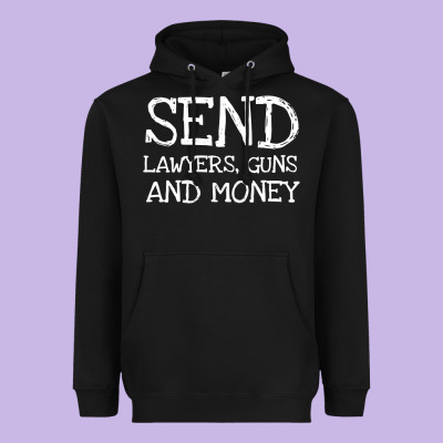Warren Zevon Send Lawyers Guns And Money Music Shirt Heavyweight Hoodie Designed By Artmosaic
