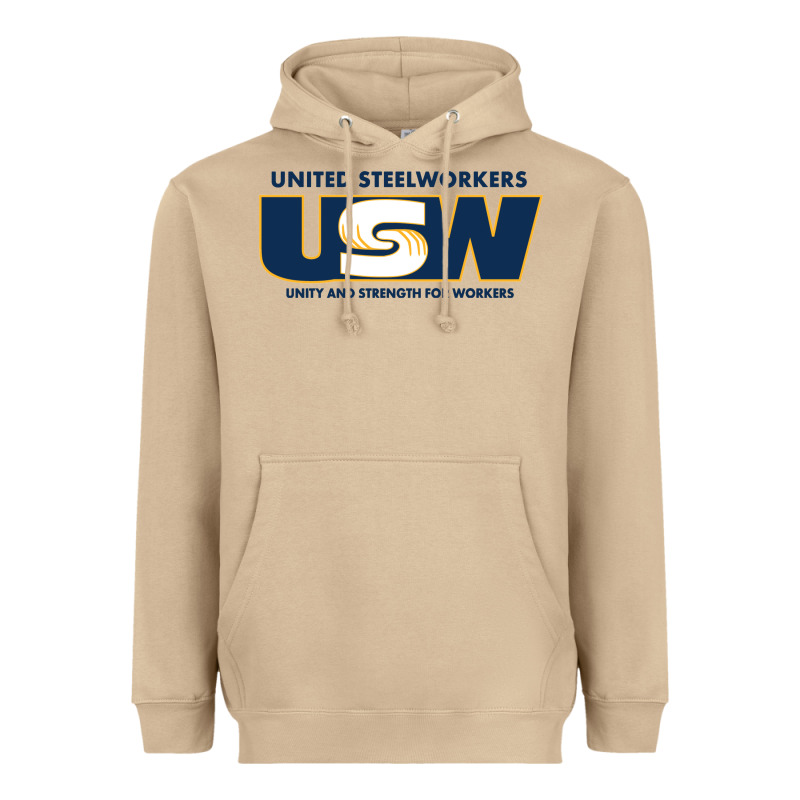 United Steelworkers - Unity And Strength For Worke Heavyweight Hoodie by ArtMosaic | Teevron