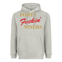 Moon Dust forty fvckin' niners Heavyweight Hoodie - ArtMosaic