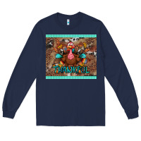 Navy thankful tumbler Long Sleeve Tee - BundleAndBundleShop