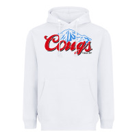 White wsu cougs Heavyweight Hoodie - ArtMosaic