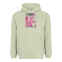 Matcha Pink Panther Heavyweight Hoodie - ArtMosaic