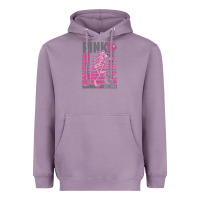 Lavender Pink Panther Heavyweight Hoodie - ArtMosaic
