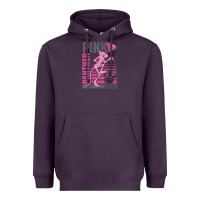 Plum Pink Panther Heavyweight Hoodie - ArtMosaic