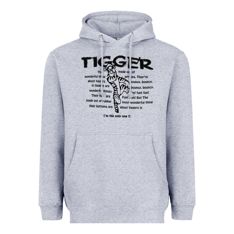 Tigger If The Only One Heavyweight Hoodie by ArtMosaic | Teevron