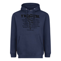 Navy tigger if the only one Heavyweight Hoodie - ArtMosaic