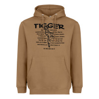 Toasted Coconut tigger if the only one Heavyweight Hoodie - ArtMosaic
