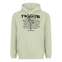 Matcha tigger if the only one Heavyweight Hoodie - ArtMosaic