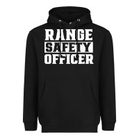 Black range safety officer worker team job t shirt Heavyweight Hoodie - ArtMosaic