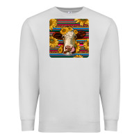 Dove Grey serape hereford coaster Premium Sweatshirt - JahusDesignShop