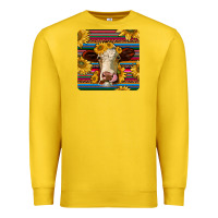 Lemon serape hereford coaster Premium Sweatshirt - JahusDesignShop
