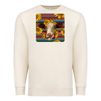 Sandshell serape hereford coaster Premium Sweatshirt - JahusDesignShop