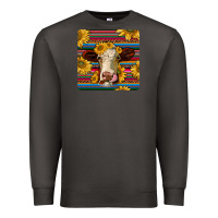 Smoke serape hereford coaster Premium Sweatshirt - JahusDesignShop