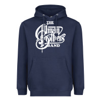 Navy the allman brothers Heavyweight Hoodie - ArtMosaic