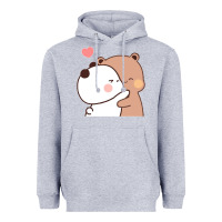 Heather Grey Bubu Dudu Heavyweight Hoodie - ArtMosaic