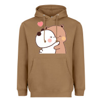 Toasted Coconut Bubu Dudu Heavyweight Hoodie - ArtMosaic