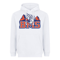 White blue mountain state Heavyweight Hoodie - ArtMosaic