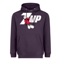 Plum cool spot,uncola 7up Heavyweight Hoodie - ArtMosaic
