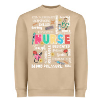 Mushroom nurse word Heavyweight Sweatshirt - JahusDesignShop