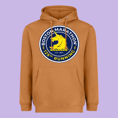 Boston Marathon Heavyweight Hoodie Designed By Artmosaic