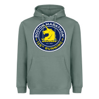 Sage boston marathon Heavyweight Hoodie - ArtMosaic