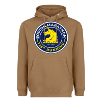 Toasted Coconut boston marathon Heavyweight Hoodie - ArtMosaic