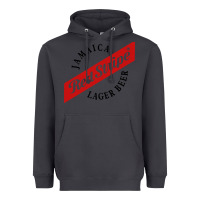 Smoke jamaica red stripe lager beer Heavyweight Hoodie - ArtMosaic