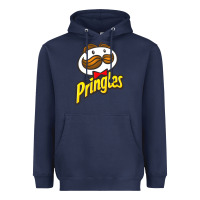 Navy pringles snack for all Heavyweight Hoodie - ArtMosaic