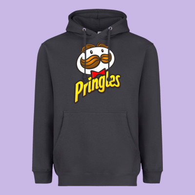 Pringles Snack For All Heavyweight Hoodie Designed By Artmosaic