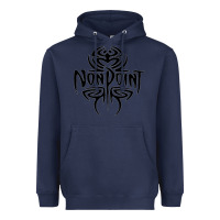 Navy Nonpoint, Nonpoint Art, Nonpoint Vintage, Nonpoint Trend, Heavyweight Hoodie - ArtMosaic