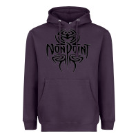 Plum Nonpoint, Nonpoint Art, Nonpoint Vintage, Nonpoint Trend, Heavyweight Hoodie - ArtMosaic