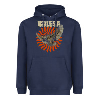 Navy Kylesa Heavyweight Hoodie - ArtMosaic