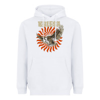 White Kylesa Heavyweight Hoodie - ArtMosaic