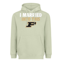Matcha Purdue Boilermakers Married Into This - Apparel Heavyweight Hoodie - ArtMosaic
