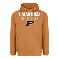 Meerkat Purdue Boilermakers Married Into This - Apparel Heavyweight Hoodie - ArtMosaic