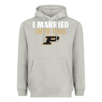 Moon Dust Purdue Boilermakers Married Into This - Apparel Heavyweight Hoodie - ArtMosaic