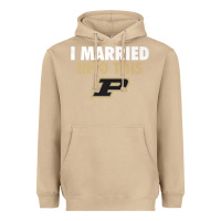 Mushroom Purdue Boilermakers Married Into This - Apparel Heavyweight Hoodie - ArtMosaic