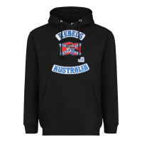 Black rebel MC supporter Heavyweight Hoodie - ArtMosaic