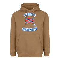 Toasted Coconut rebel MC supporter Heavyweight Hoodie - ArtMosaic