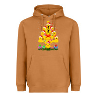 Meerkat duck rubber duck christmas tree duckie and quack christmas 123 Heavyweight Hoodie - ArtMosaic